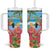 Bahamas Beach Tumbler With Handle Welcome To Paradise