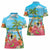 Bahamas Beach Women Polo Shirt Welcome To Paradise