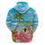 Bahamas Beach Zip Hoodie Welcome To Paradise