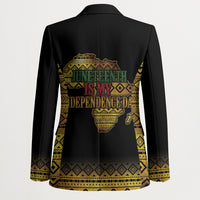 Juneteenth 1865 Blazer Freedom Ain't Free