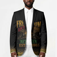 Juneteenth 1865 Blazer Freedom Ain't Free
