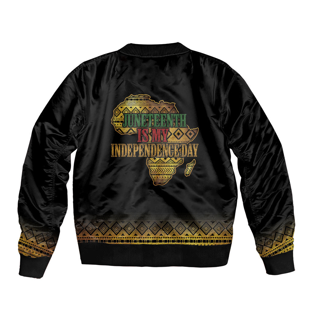 Juneteenth 1865 Bomber Jacket Freedom Ain't Free