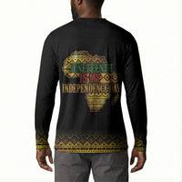 Juneteenth 1865 Button Sweatshirt Freedom Ain't Free
