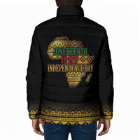 Juneteenth 1865 Padded Jacket Freedom Ain't Free