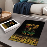 Juneteenth 1865 Puzzle Freedom Ain't Free