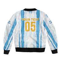Custom Argentina World Final Football Bomber Jacket Back To Back 2022 2026