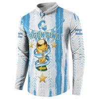 Custom Argentina World Final Football Button Sweatshirt Back To Back 2022 2026