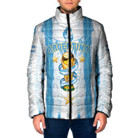 Custom Argentina World Final Football Padded Jacket Back To Back 2022 2026