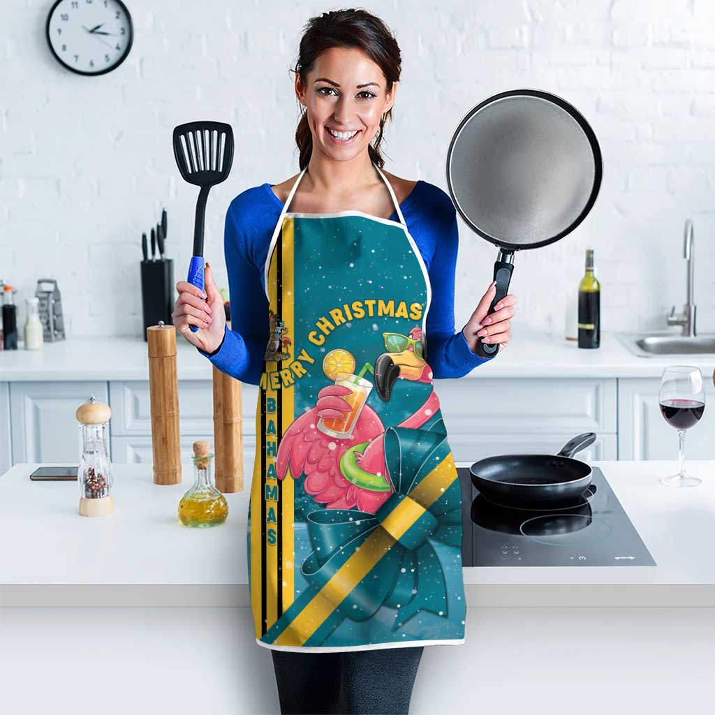 Bahamas Christmas Apron Merry Mingo Tropical Vibes - Wonder Print Shop
