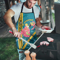 Bahamas Christmas Apron Merry Mingo Tropical Vibes - Wonder Print Shop