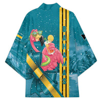 Bahamas Christmas Kimono Merry Mingo Tropical Vibes - Wonder Print Shop