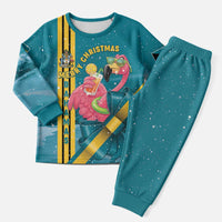 Bahamas Christmas Pajama Set Merry Mingo Tropical Vibes - Wonder Print Shop