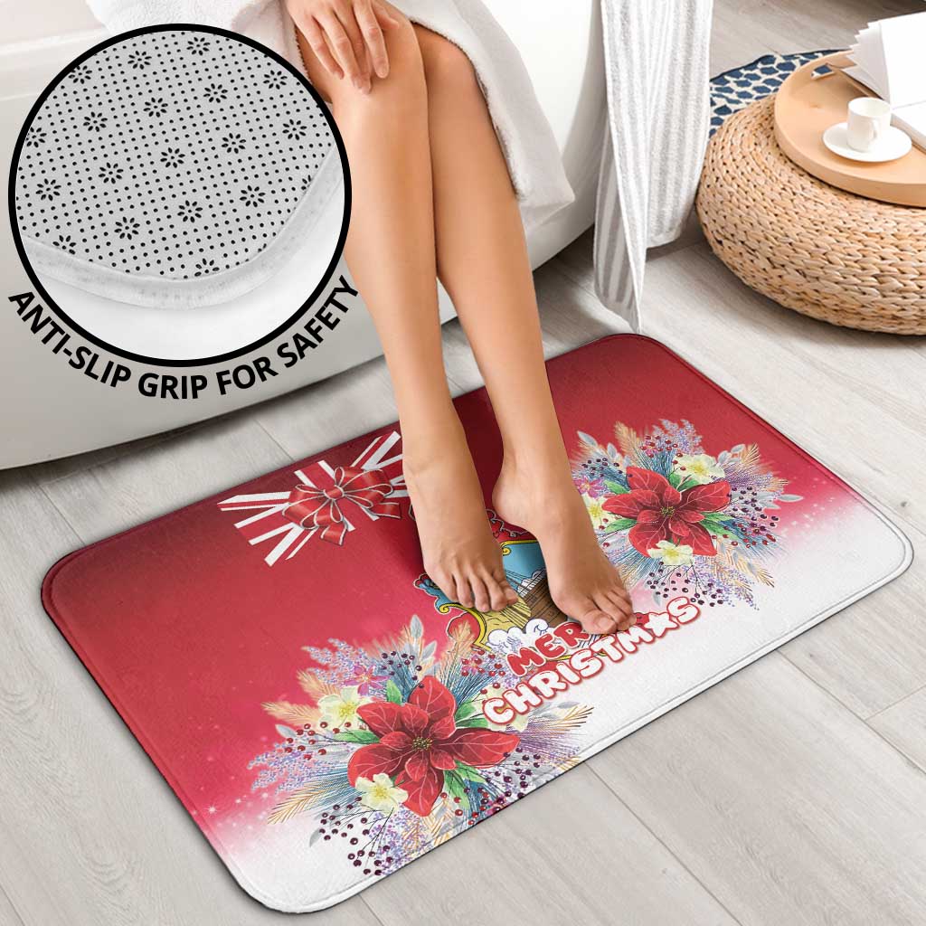 Bermuda Christmas Bathroom Set Coquette Bow Xmas Vibe - Wonder Print Shop