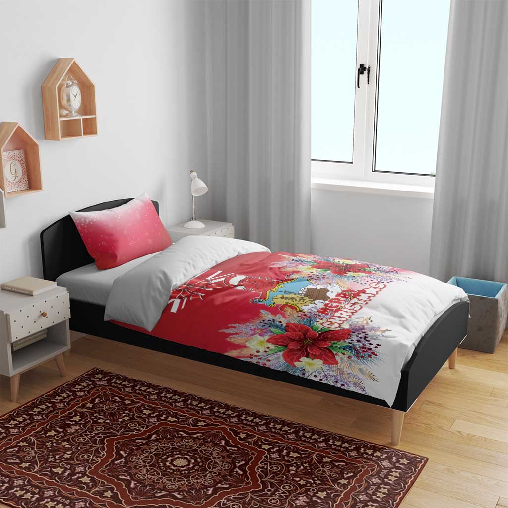 Bermuda Christmas Bedding Set Coquette Bow Xmas Vibe - Wonder Print Shop