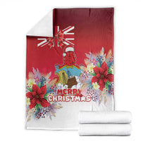 Bermuda Christmas Blanket Coquette Bow Xmas Vibe - Wonder Print Shop