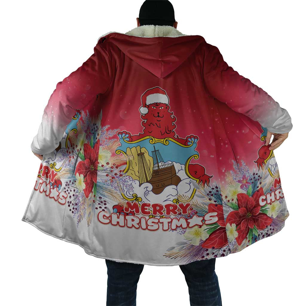 Bermuda Christmas Cloak Coquette Bow Xmas Vibe - Wonder Print Shop