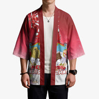 Bermuda Christmas Kimono Coquette Bow Xmas Vibe - Wonder Print Shop