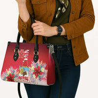 Bermuda Christmas Leather Bag Coquette Bow Xmas Vibe - Wonder Print Shop