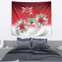 Bermuda Christmas Tapestry Coquette Bow Xmas Vibe - Wonder Print Shop