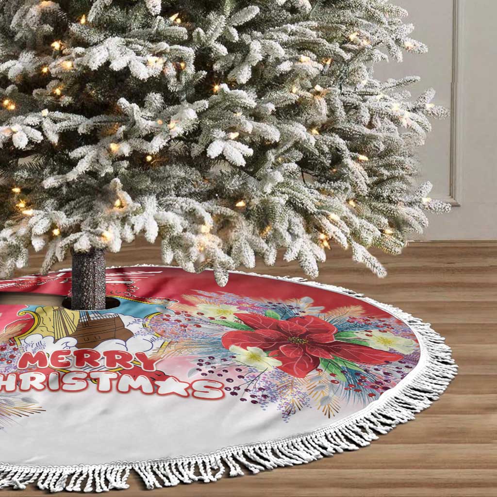 Bermuda Christmas Tree Skirt Coquette Bow Xmas Vibe - Wonder Print Shop