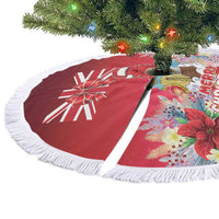 Bermuda Christmas Tree Skirt Coquette Bow Xmas Vibe - Wonder Print Shop