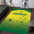 Custom Australia Cricket Area Rug Go Champions Aussies LT05 - Wonder Print Shop