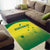 Custom Australia Cricket Area Rug Go Champions Aussies LT05 - Wonder Print Shop