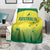 Custom Australia Cricket Blanket Go Champions Aussies