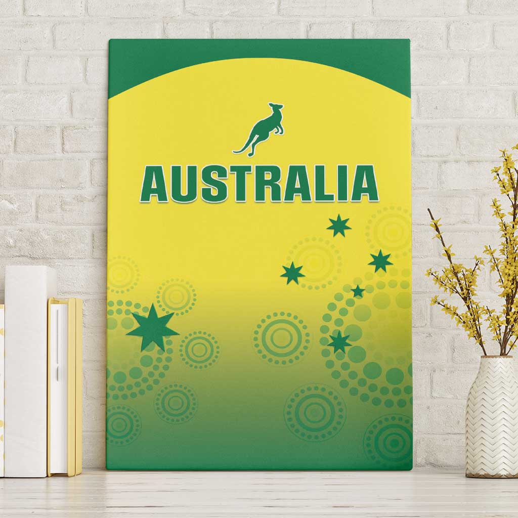 Custom Australia Cricket Canvas Wall Art Go Champions Aussies LT05 - Wonder Print Shop