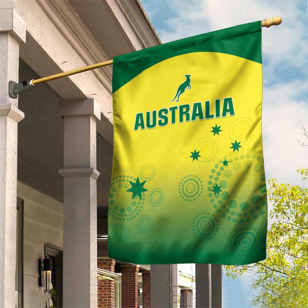 Custom Australia Cricket Garden Flag Go Champions Aussies