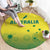 Custom Australia Cricket Round Carpet Go Champions Aussies