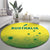 Custom Australia Cricket Round Carpet Go Champions Aussies