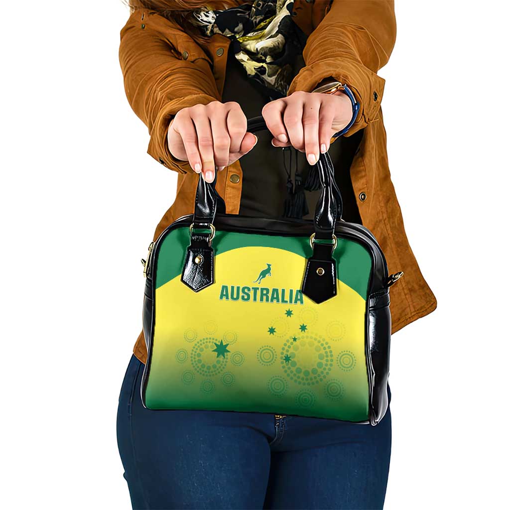 Custom Australia Cricket Shoulder Handbag Go Champions Aussies