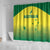 Custom Australia Cricket Shower Curtain Go Champions Aussies