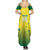 Custom Australia Cricket Summer Maxi Dress Go Champions Aussies