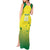 Custom Australia Cricket Tank Maxi Dress Go Champions Aussies