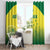 Custom Australia Cricket Window Curtain Go Champions Aussies