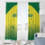 Custom Australia Cricket Window Curtain Go Champions Aussies