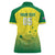 Custom Australia Cricket Women Polo Shirt Go Champions Aussies