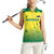 Custom Australia Cricket Women Sleeveless Polo Shirt Go Champions Aussies LT05 - Wonder Print Shop