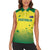 Custom Australia Cricket Women Sleeveless Polo Shirt Go Champions Aussies LT05 - Wonder Print Shop