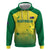 Custom Australia Cricket Zip Hoodie Go Champions Aussies