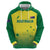 Custom Australia Cricket Zip Hoodie Go Champions Aussies