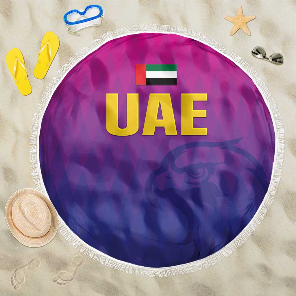 United Arab Emirates Cricket Beach Blanket Go Champions Sporty Style LT05 - Wonder Print Shop