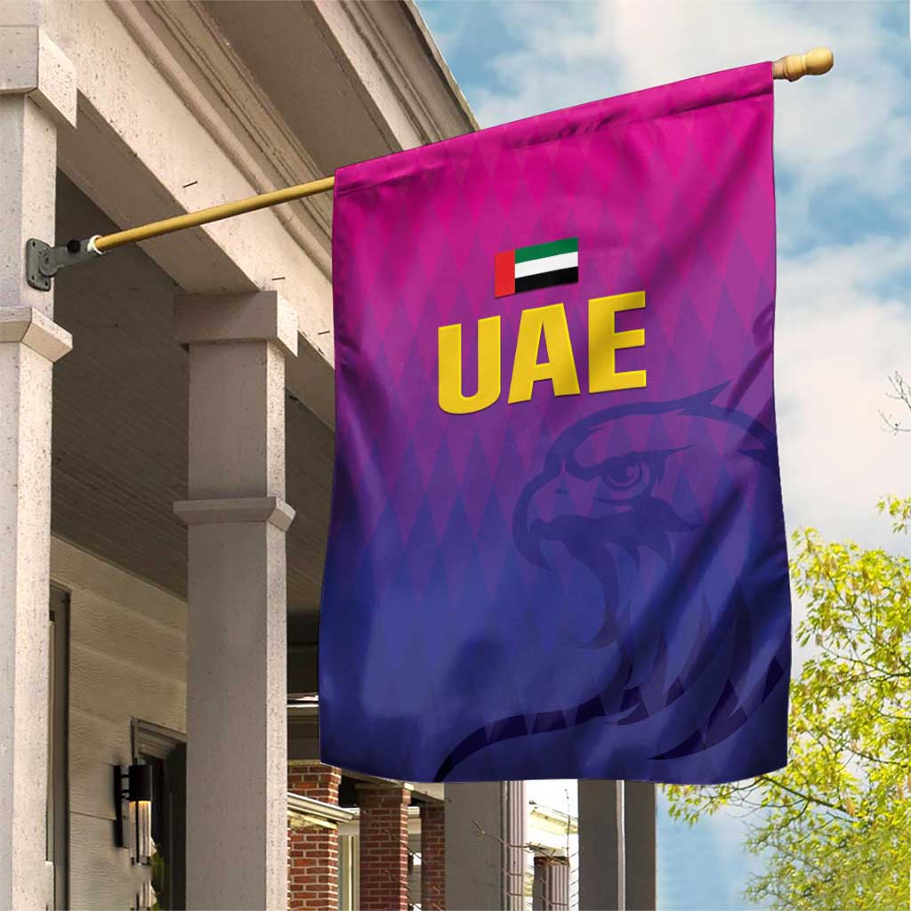 United Arab Emirates Cricket Garden Flag Go Champions Sporty Style