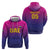 Custom United Arab Emirates Cricket Zip Hoodie Go Champions Sporty Style LT05 - Wonder Print Shop