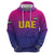 Custom United Arab Emirates Cricket Zip Hoodie Go Champions Sporty Style LT05 - Wonder Print Shop