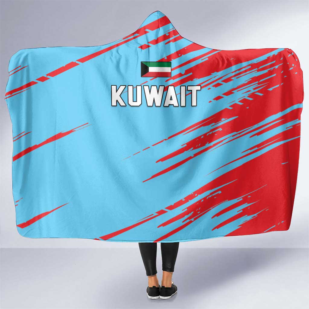 Kuwait Cricket Hooded Blanket Unique Style