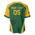 Custom South Africa Cricket Baseball Jersey Go Champions Protea Pattern LT05 - Wonder Print Shop