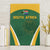 South Africa Cricket Canvas Wall Art Go Champions Protea Pattern LT05 - Wonder Print Shop